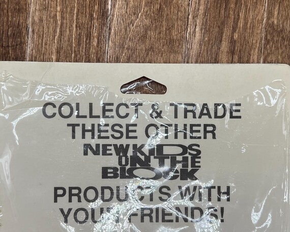 Vintage New Kids On The Block Stickers NIP - image 6
