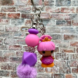One Of A Kind Handmade Lalaloopsy Keychain