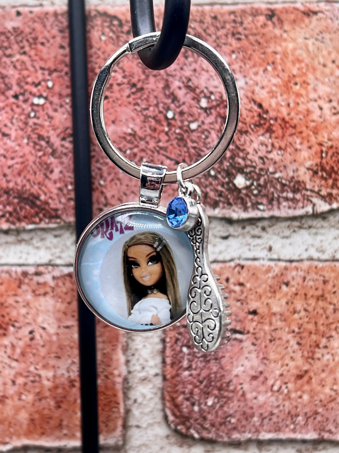 Custom Bratz Keychain With Charms Etsy