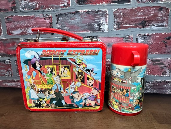 Vintage 1979 Disney Express Lunchpail And Thermos - image 5