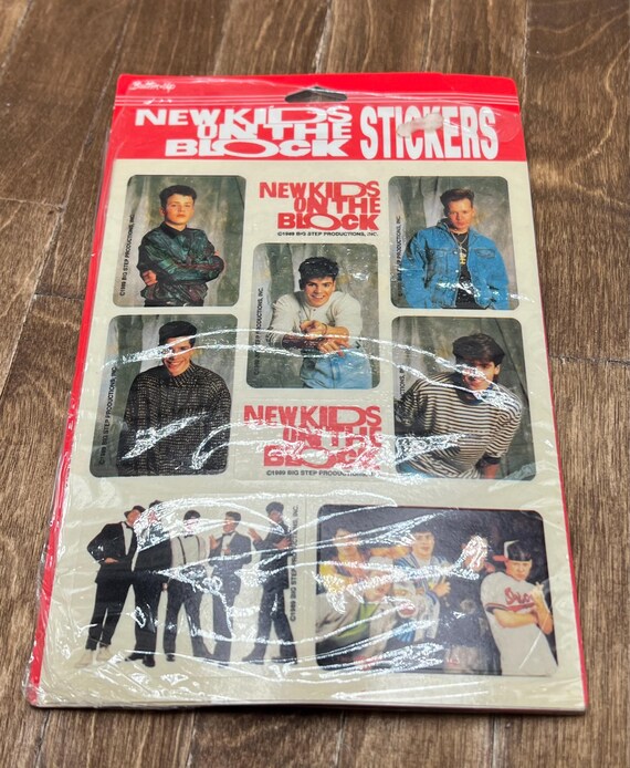 Vintage New Kids On The Block Stickers NIP - image 4