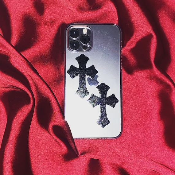 Cross Patch Chrome Hearts Inspired iPhone Case
