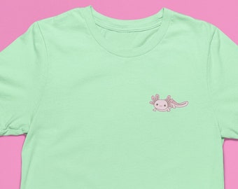 Adorable Little Axolotl Friend Tshirt