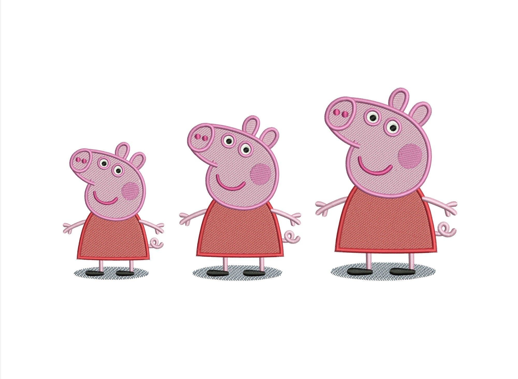 Digital Filepeppa PIG Machine Embroidery Designs INSTANT Etsy UK