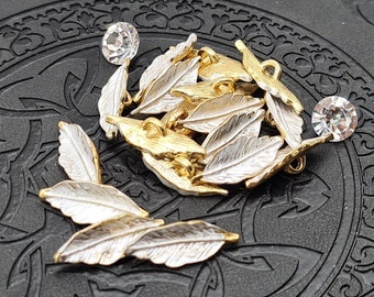 Vintage gold leafs perfect for any bridal wedding DIY decoration accessories