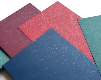 Wedding Invitation Card Pearlescent Sparkle Paper 250g Postcard