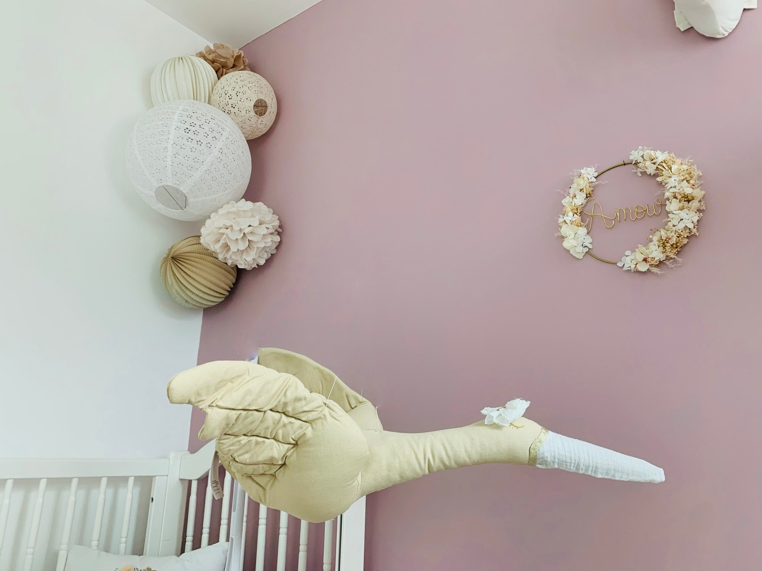 Trophée Cigogne Suspendu