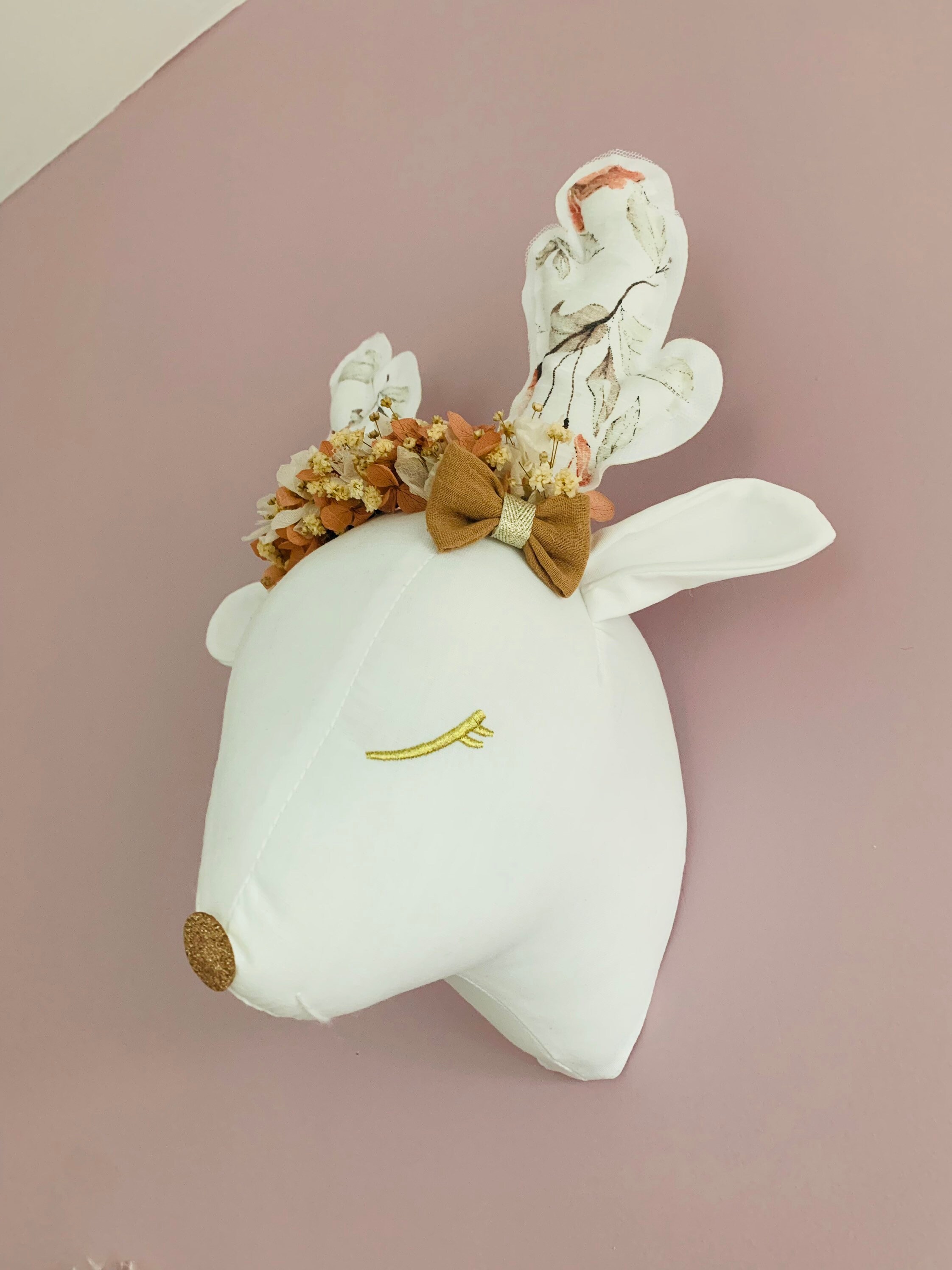 Decoration Biche Murale Liberty