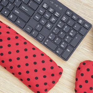 Wrist Rest, Mouse Wrist, Keyboard Wrist  Handmade, Wrist Cushion, Office Accessories, Perfect colleague gift, Birthday gift