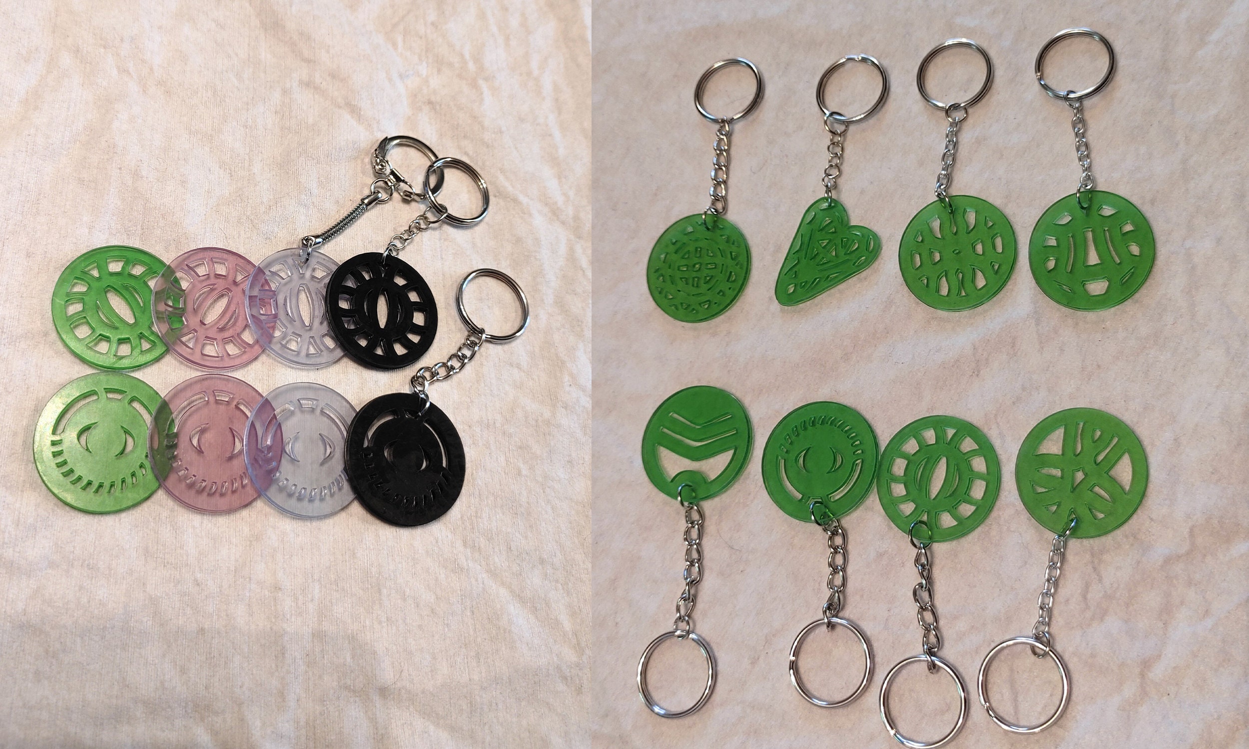 Fidget Toys 9-teiliges Set - 3 Schlüsselanhänger & 6 Igelbälle Gegen Stress