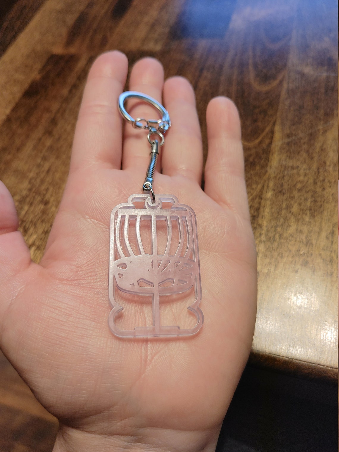 3d Printed Disc Golf Keychain Etsy