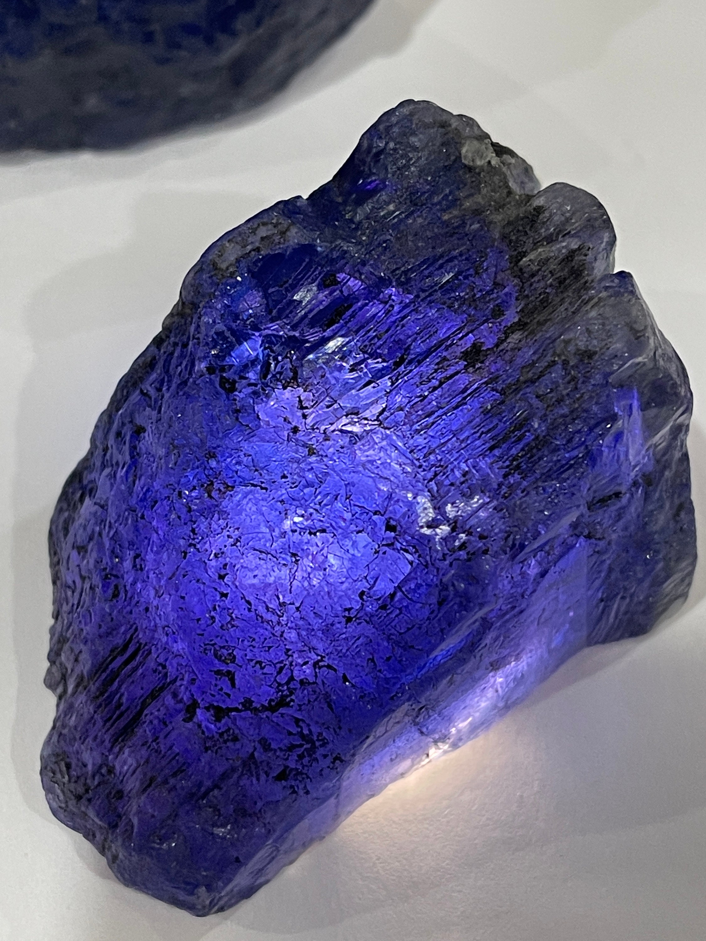 845 Carat Natural Big Purple Blue Tanzanite Rough Gemstone | Etsy