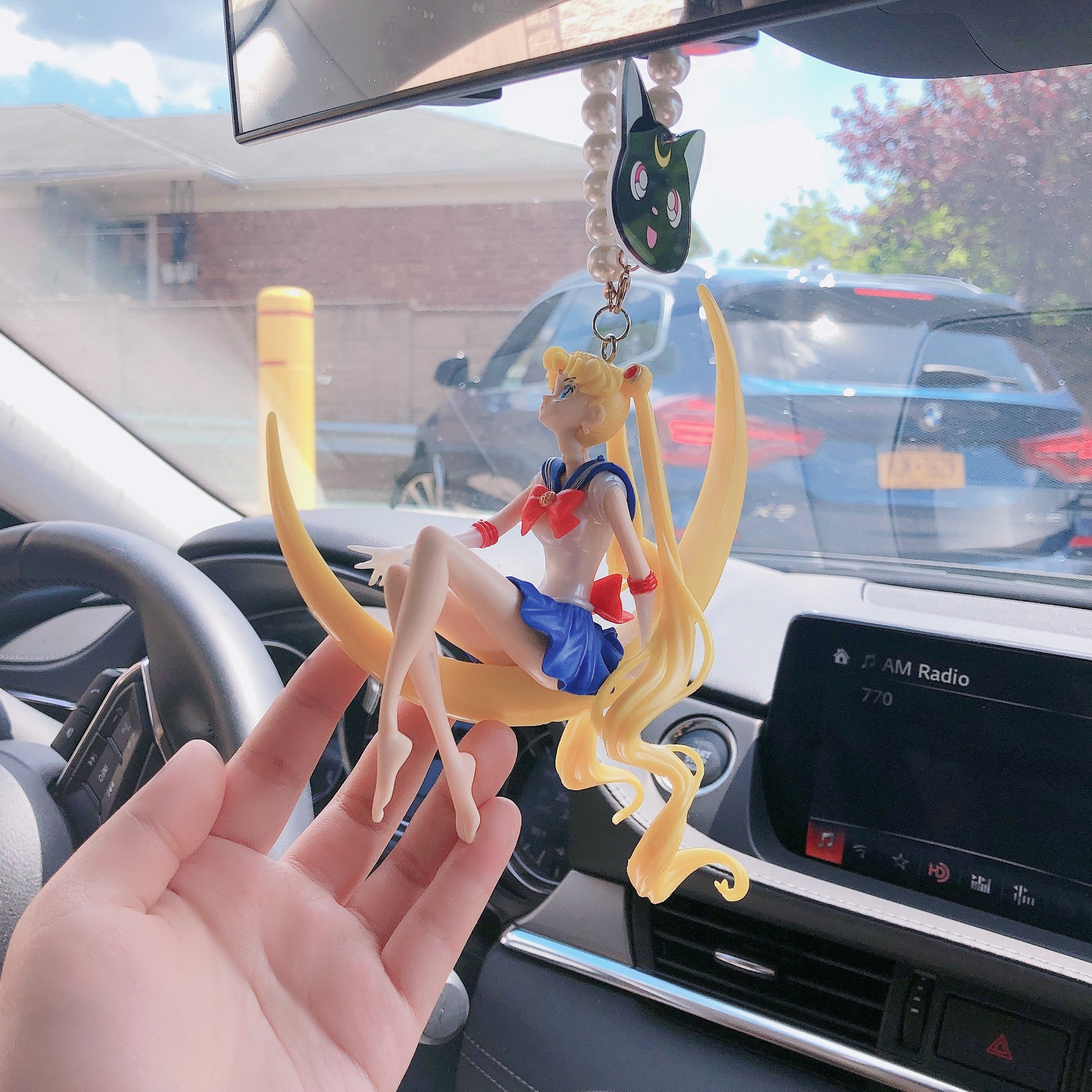 Sailor moon rearview mirror 