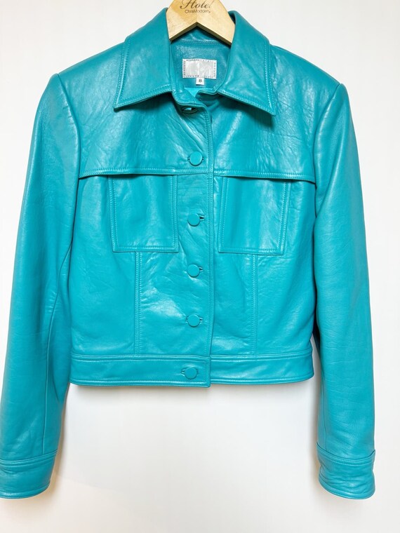 90's Cheetah Print Long Blazer Jacket by Alberto Makali For Caché