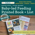 Baby-led Weaning Printed Guide & 101 Food Checklist from 101 before one
