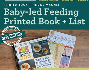 Baby-led Weaning Printed Guide & 101 Food Checklist from 101 before one