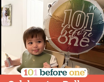 101 before one Celebration Balloon