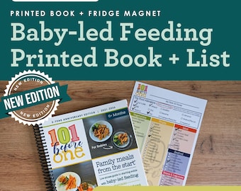 Gedruckter Leitfaden zur babygeleiteten Beikost und 101-Punkte-Lebensmittel-Checkliste von 101 before one (KEIN App-Zugriff)