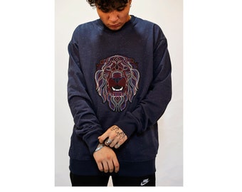 VG STREET - Urban Streetwear Sweatshirt - Lion Swetshirt - Street fashion