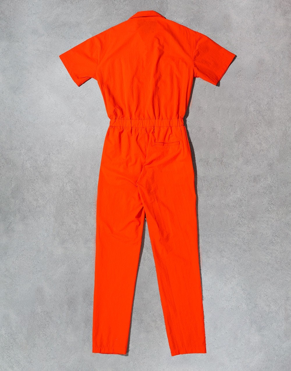 Men Orange Jumpsuit One Piece Short Sleeve Pantsuit Futuristic Pilot Overall Orange Workwear Coverall Etsy UK