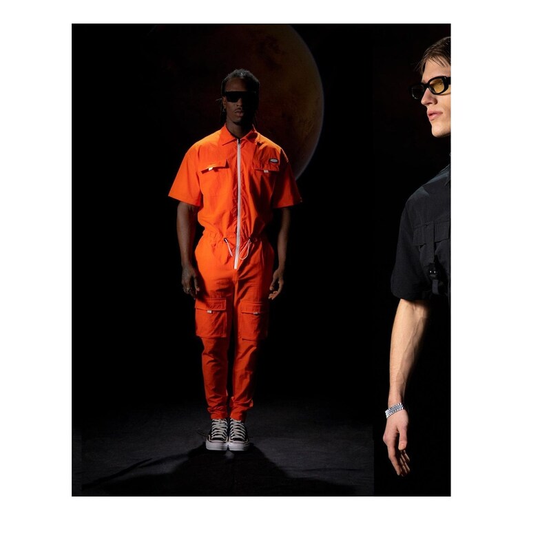 Orange Jumpsuit - Etsy