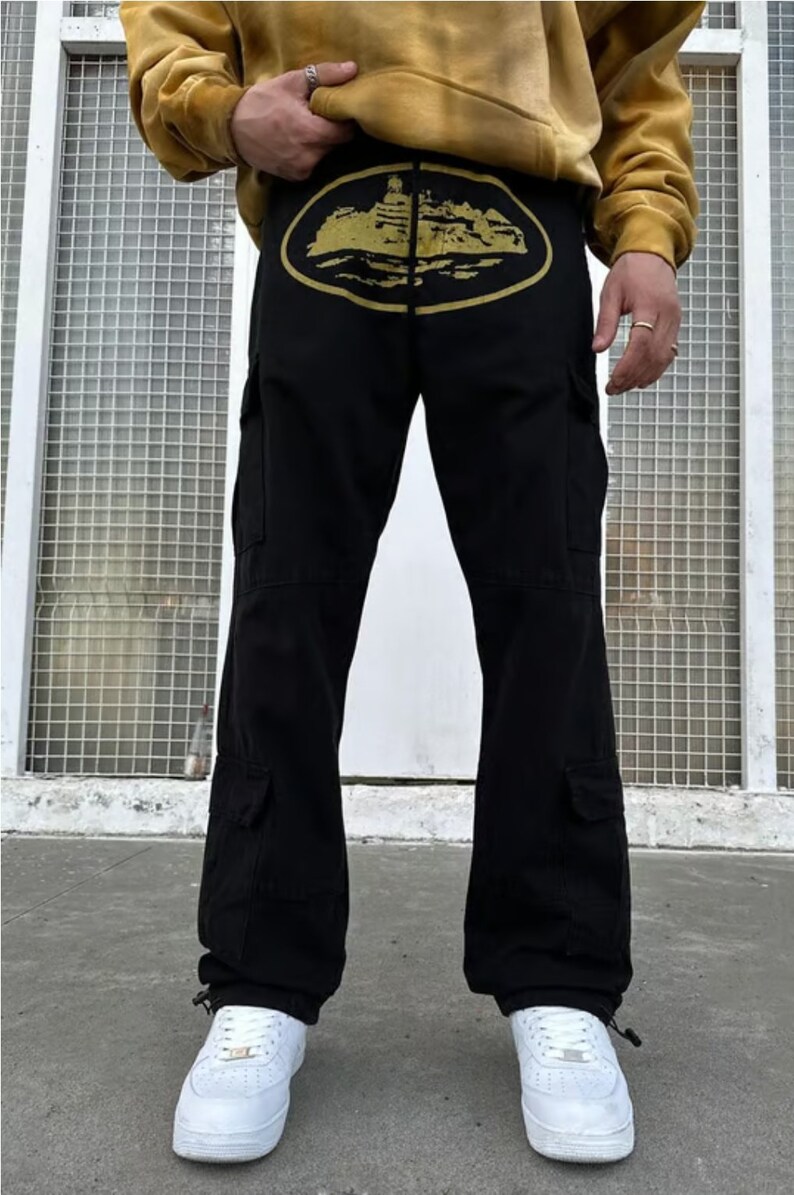 Buy Streetwear Hip Hop Pants Y2K Cargo Pants Corteiz Pants Alcatraz