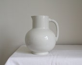 Antique Dutch Petrus Regout ironstone pitcher