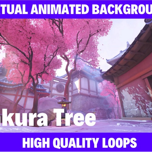 ANIMATED VIRTUAL BACKGROUND Nordic Forest Instant Digital - Etsy