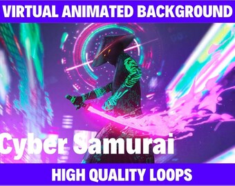 Animated Cyber Background - Etsy