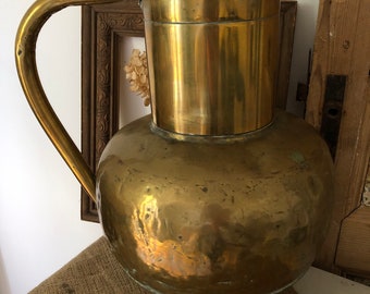 ビンテージ　真鍮製　オランダ製　Dutch　Milk　Jug　　ミルクジャグ ビンテージ 真鍮製 オランダ製 Dutch Milk Jug ミルクジャグ