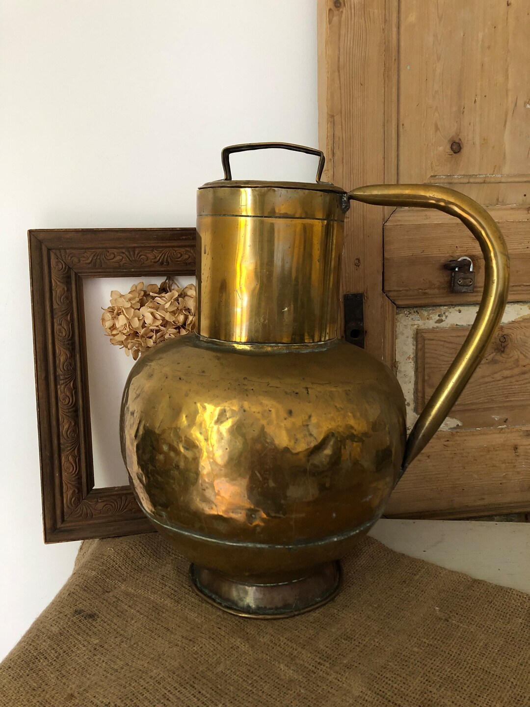 ビンテージ　真鍮製　オランダ製　Dutch　Milk　Jug　　ミルクジャグ il_1080xN.4876714795_qmex.jpg