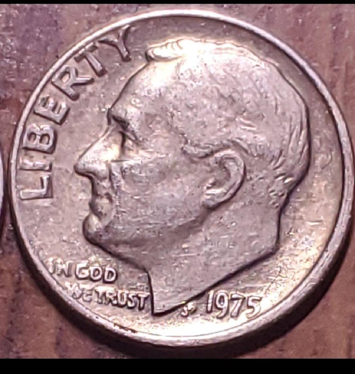 1975 No S Roosevelt Dime No mint mark Rare 10C DD Etsy