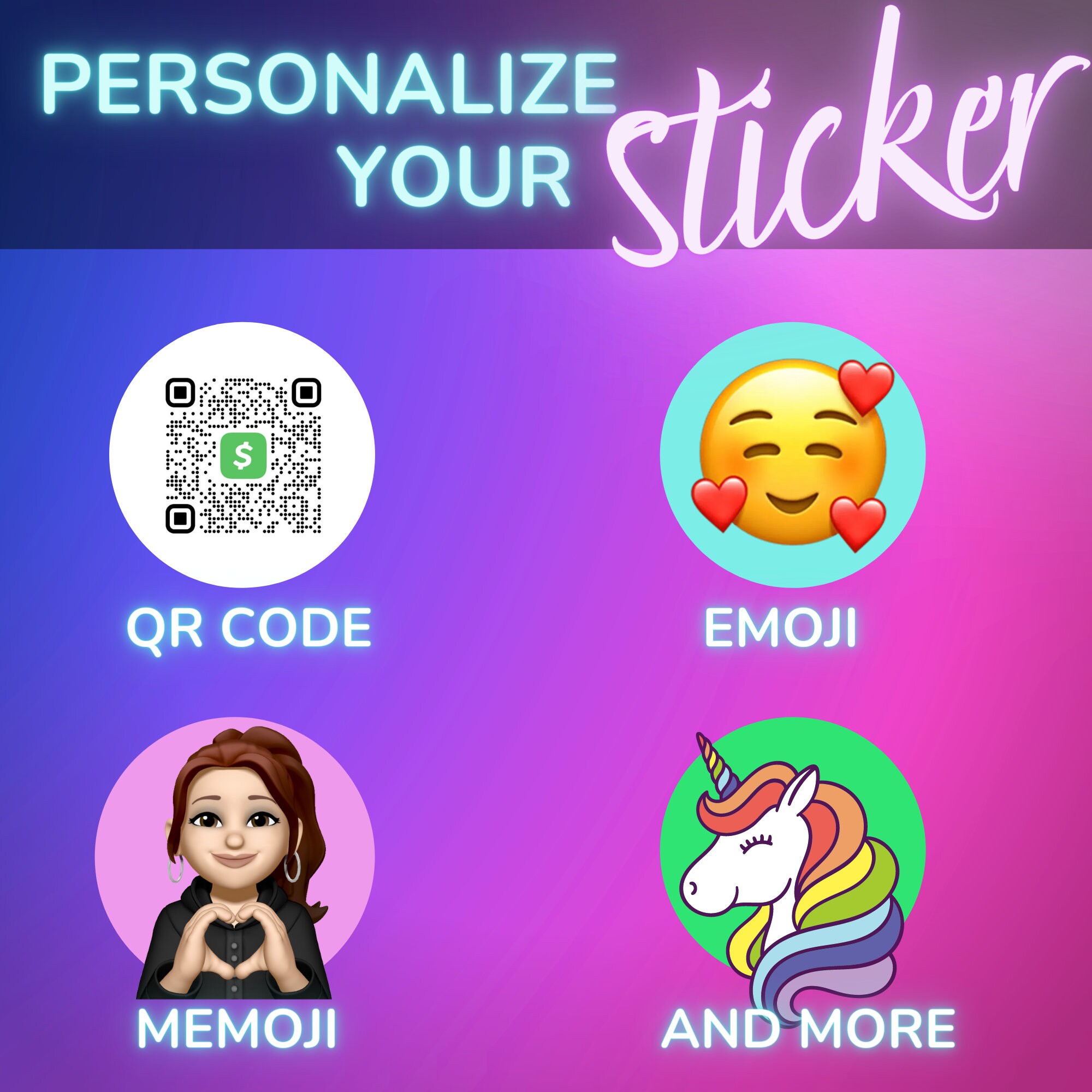 Custom Order 2" Stickers - Etsy