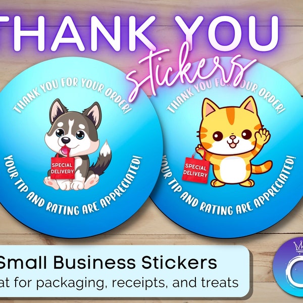 Thank You For Supporting My Small Business Personalised