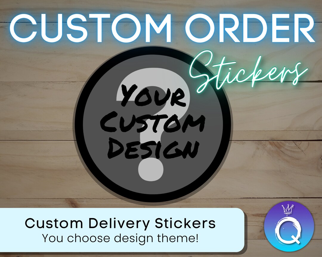 Custom Order 2" Stickers - Etsy