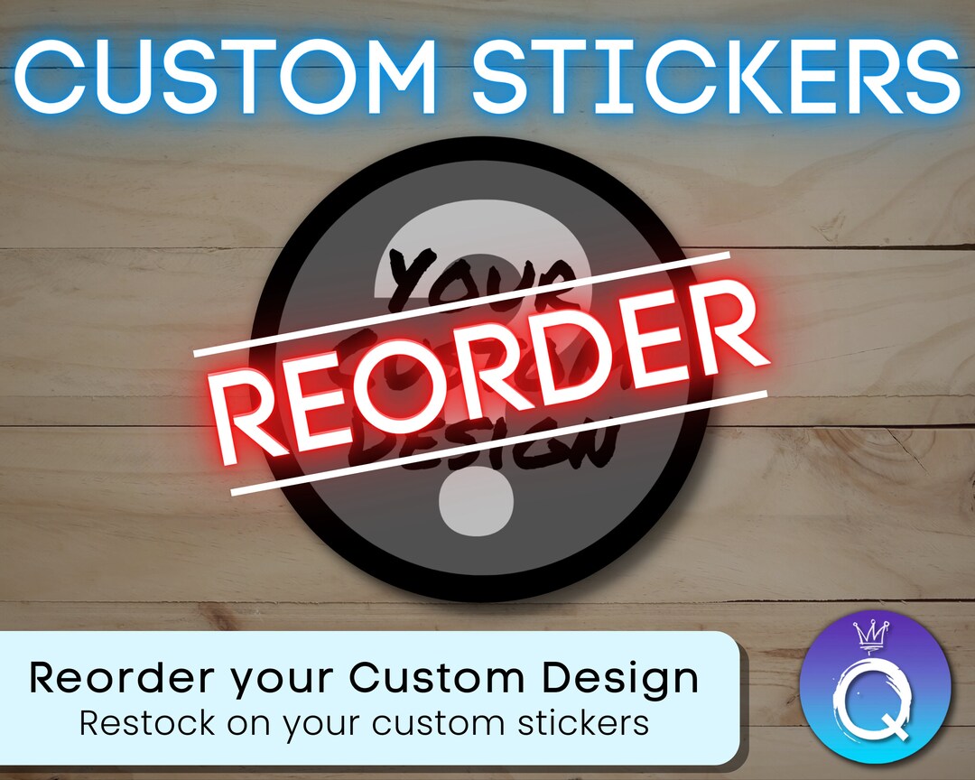 Custom Order 2" Stickers - Etsy