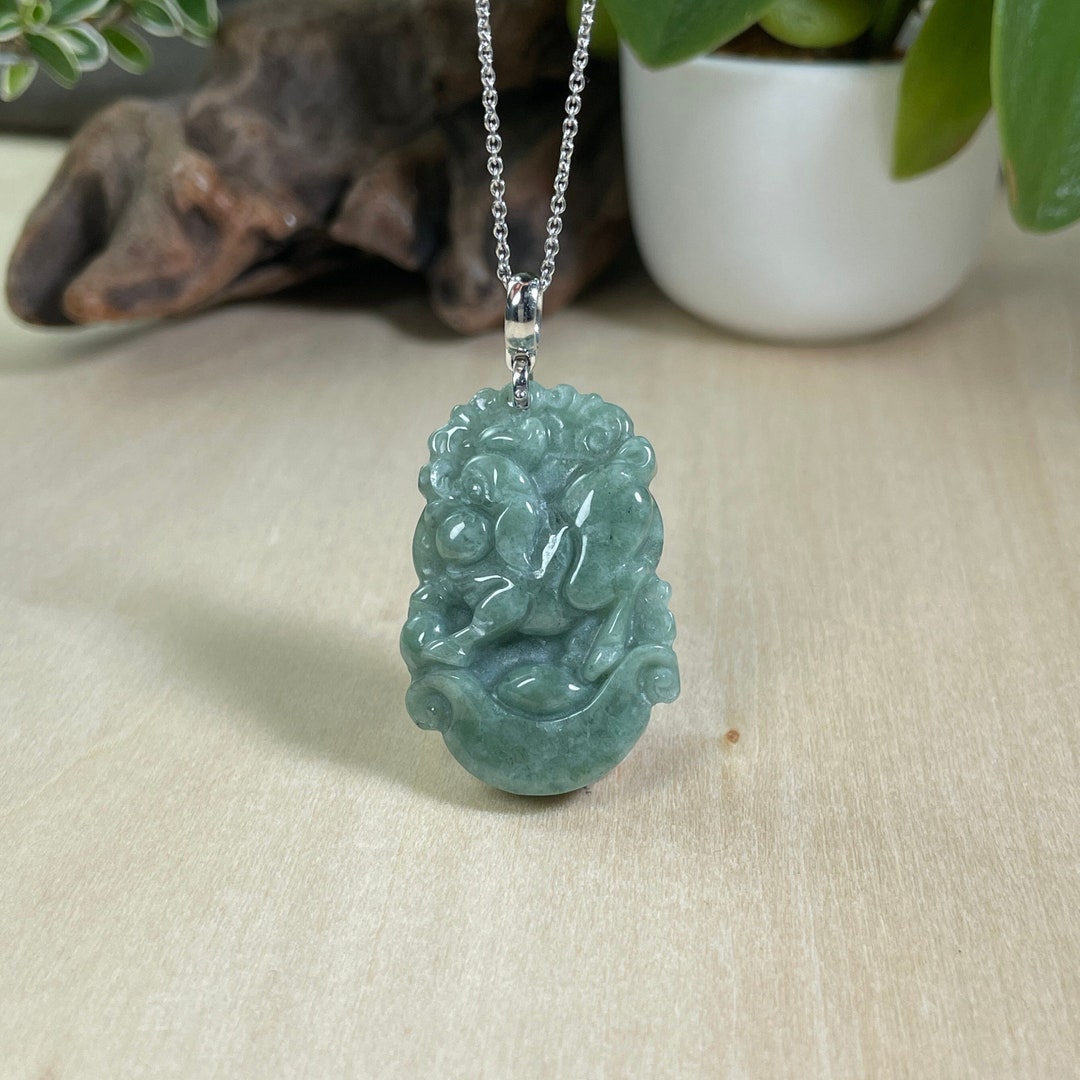Year of the Pig Pendant, Jade Pig Necklace Jewelry, Chinese Zodiac ...