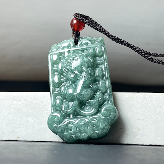 Dahlia Chinese Zodiac Jade Necklace, Real Grade A India | Ubuy
