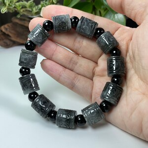 unique and best gift for chinese men boy, this jade bracelet bring him luck