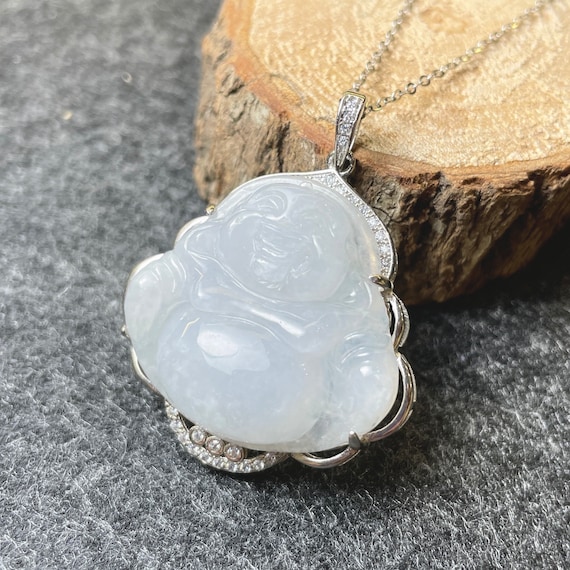 Genuine Jadeite Jade Buddha Pendant Necklace | Real Jade Jewelry |  Baikalla.com – RealJade® Co.