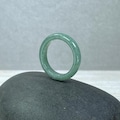 Real Green Jade Ring, Grade A Jadeite Band, Authentic Feicui Jewelry Gift for Men and Women Engraved Personalized Named, Chinese Lucky Gift product logo