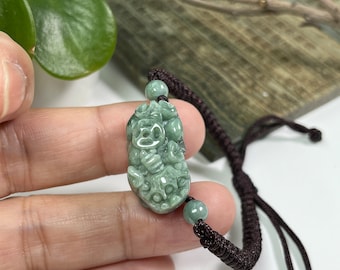 Hand Carved Chinese Natural Jade Pixiu On Money Pendant Fengshui Figure k347NS Hand Carved Chinese Natural Jade Pixiu On Money Pendant Fengshui Figure k347NS