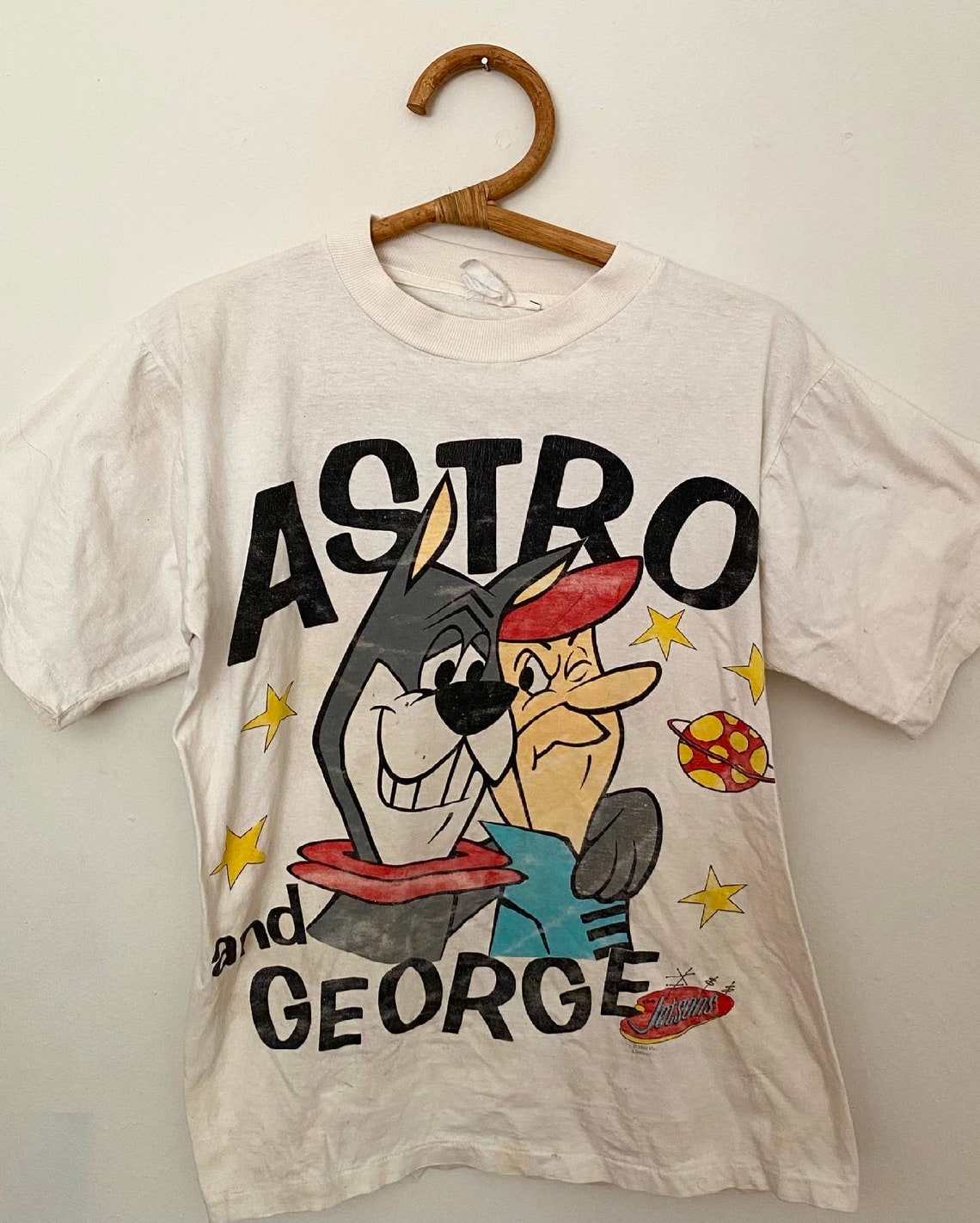 Vintage 1990 The Jetsons Astro and George Tee | Etsy