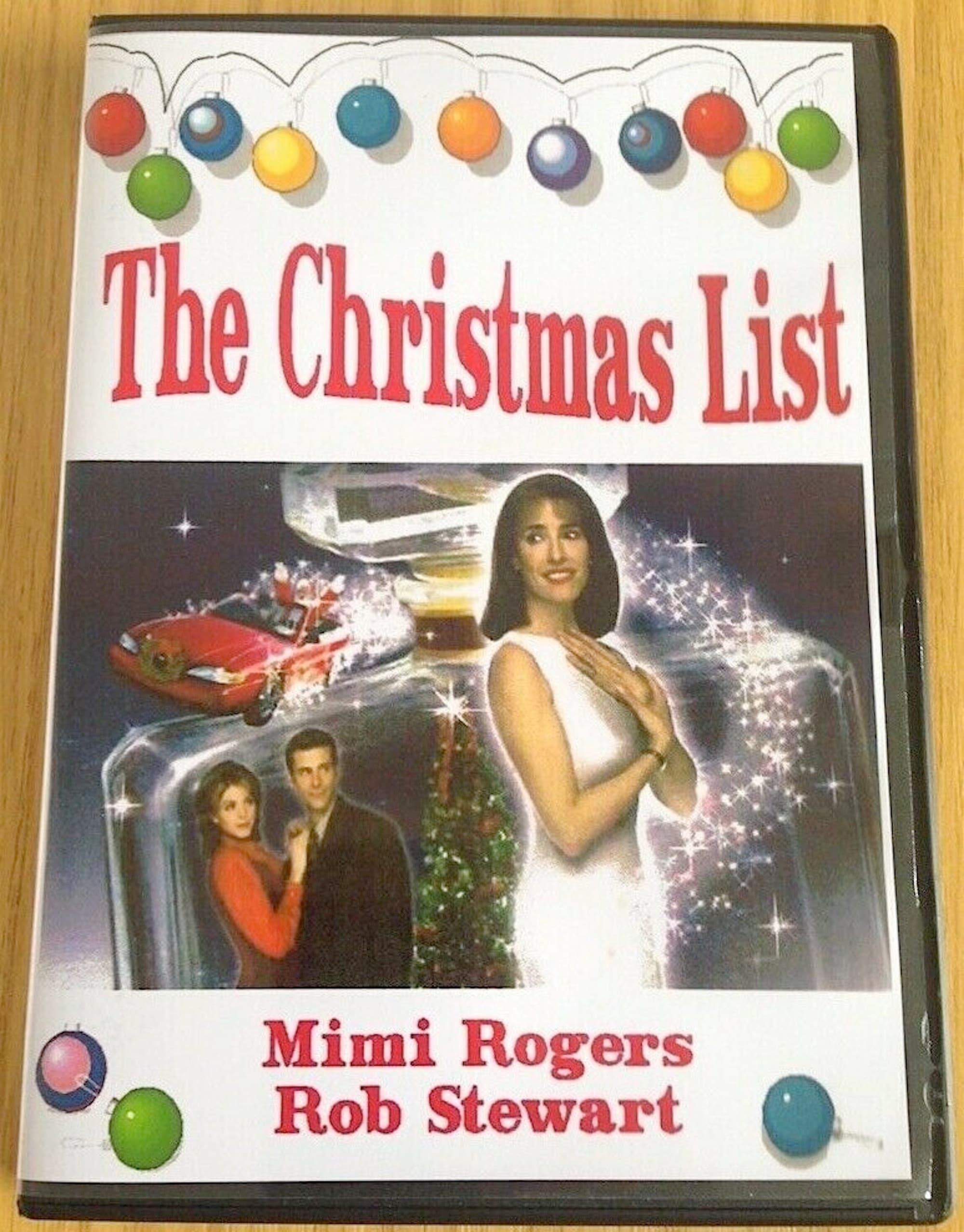 The Christmas List 1997 Classic Holiday Movie Starring Mimi Rogers DVD 