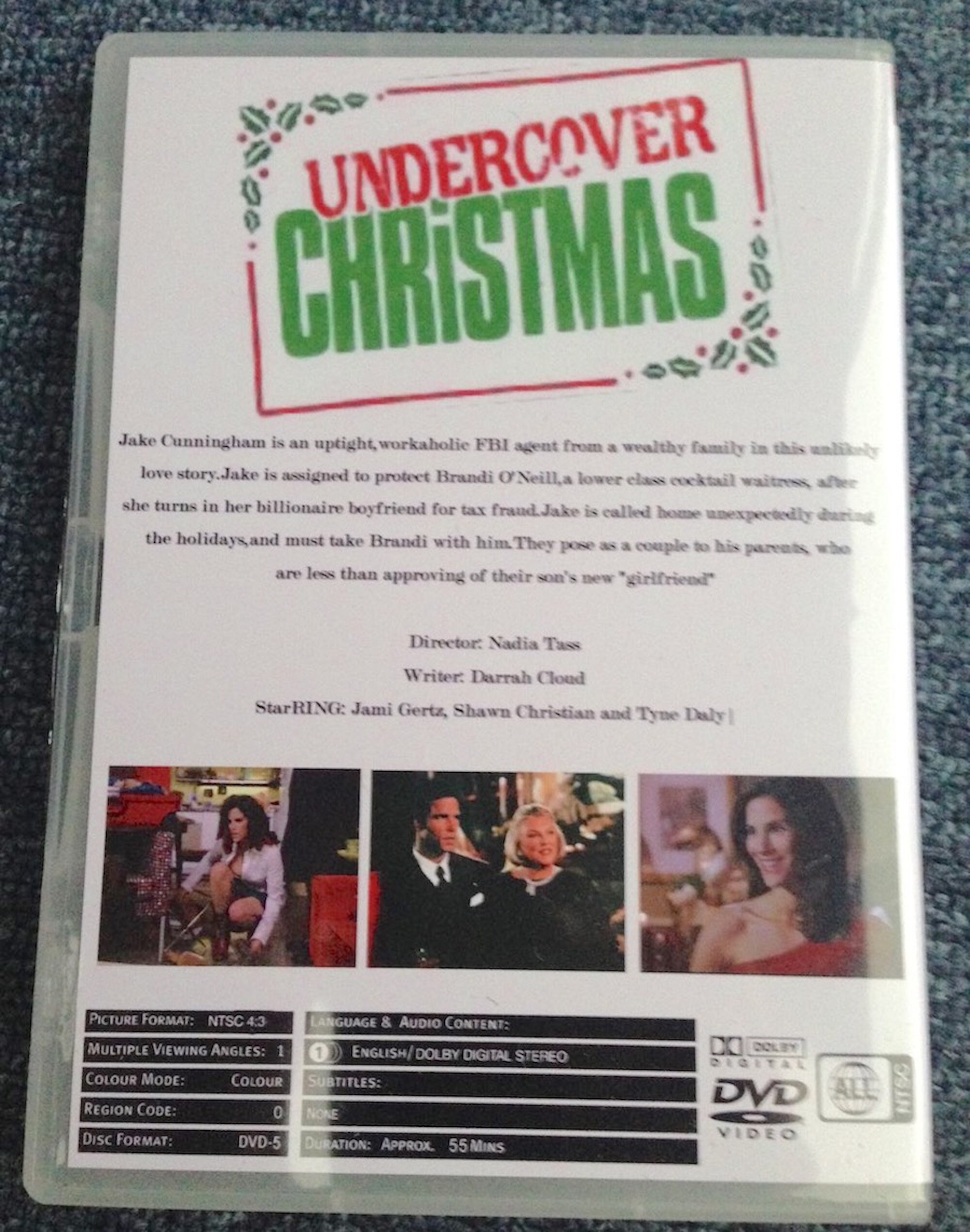 Undercover Christmas Starring Jamie Gertz and Tyne Daly 2003 DVD Etsy