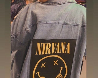 Denim Back Patch - Etsy UK