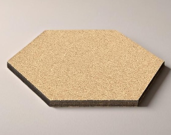 Cork Hexagon, Honeycomb, Wall Decor, 10 pieces, 4.3 SF