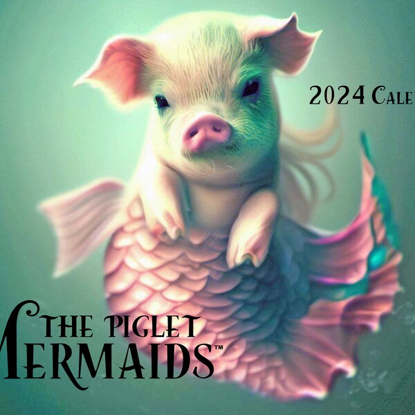 2024 Pig Calendar Etsy