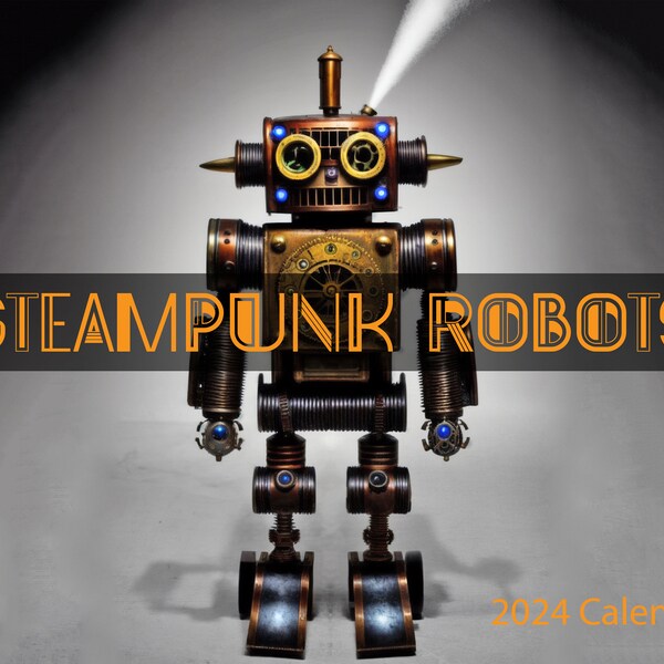 2024 Steampunk Calendar - Etsy