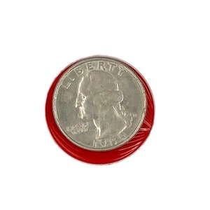 Red Vintage Colt Button 1 1/8 28.45 Mm - Etsy